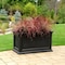 Mayne Fairfield Patio Planter 20x36 - Black 5826-B - alternate 4